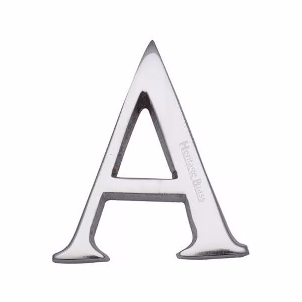 Alphabet Pin Fix 51mm (2") - C1565 Polished Chrome