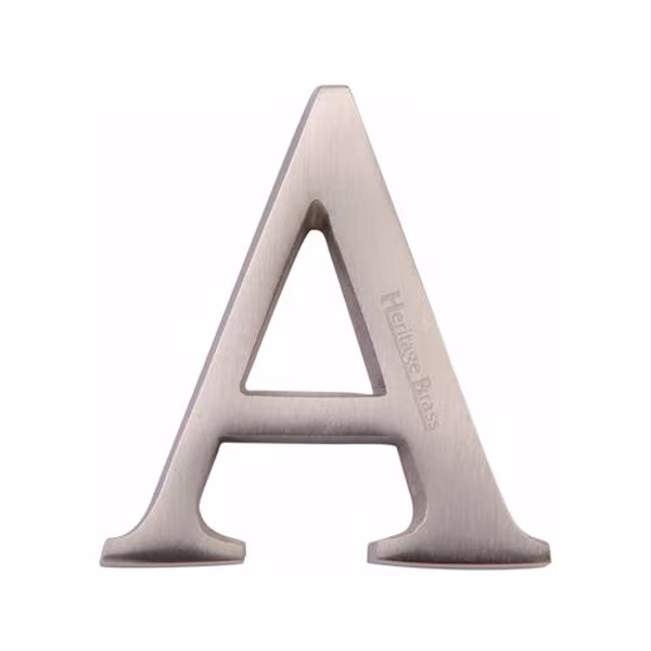 Alphabet Pin Fix 51mm (2") - C1565 Satin Nickel