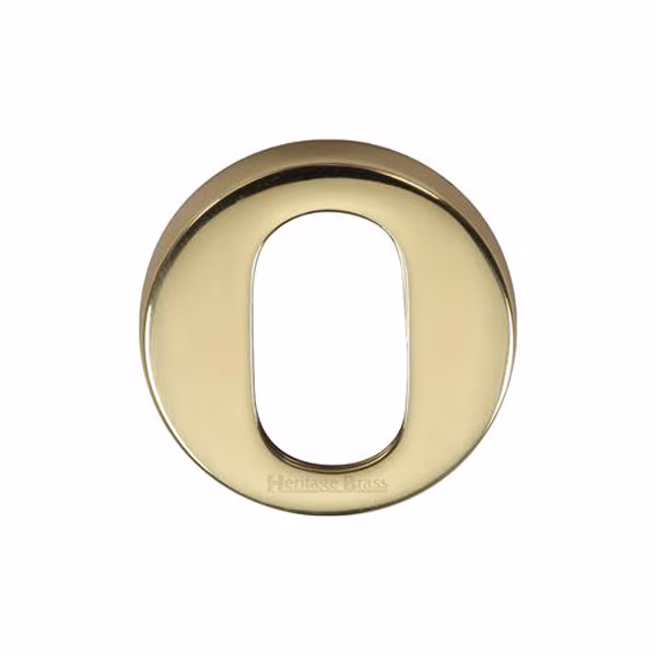 Oval Profile Cylinder Escutcheon Round - V4009
