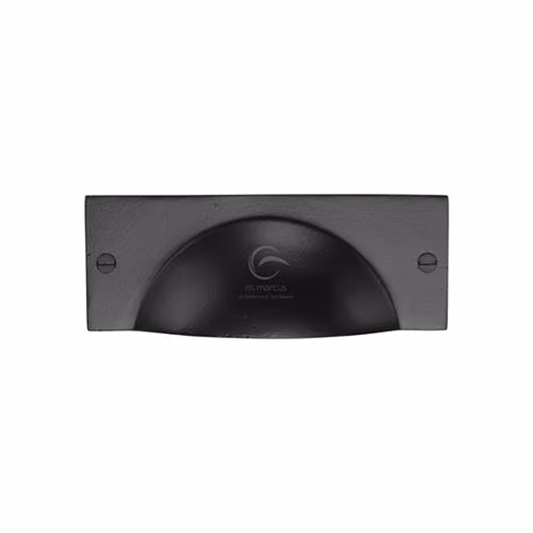 Matt Black Iron Cheshire Cabinet Drawer Pull