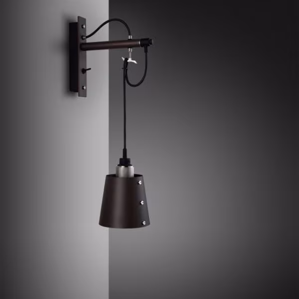 Hooked Wall / Small Graphite Base