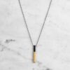 BusterPunch_Necklace_Vertical_Black_Gold_1-scaled