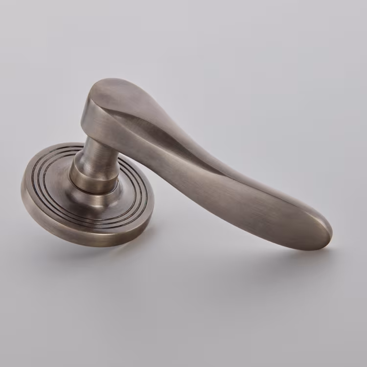 Cambridge Lever on Raised Edge Covered Rose, Unsprung