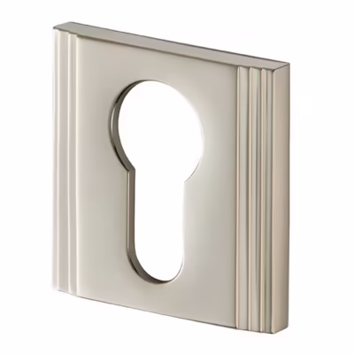 Square Straight Step Escutcheon