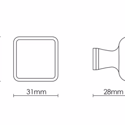 Plaza Cabinet Knob - Image 2