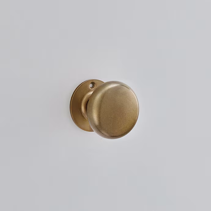 Plain Rim Knob, with 43mm rose