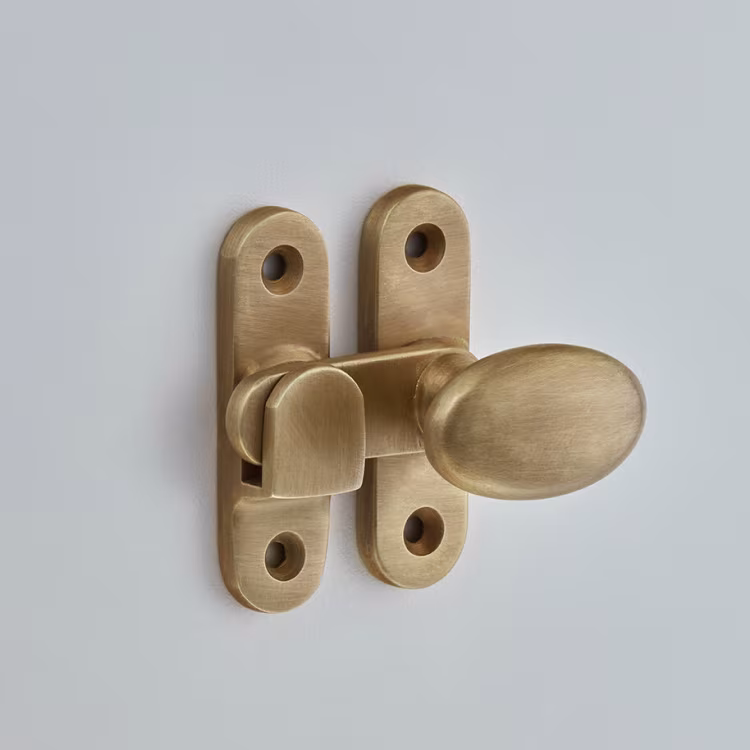 Oval Knob Cabinet Catch 38mm