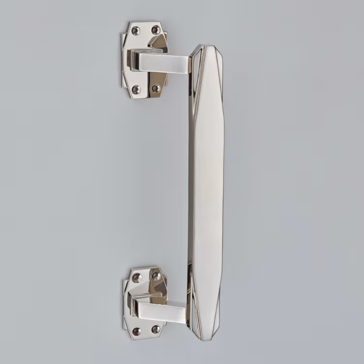 Art Deco Pull Handle On Roses