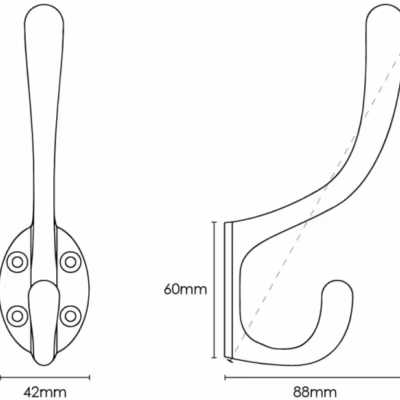Large Hat and Coat Hook - Image 2