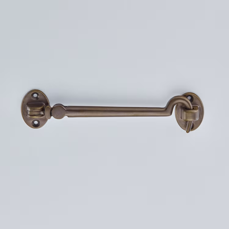Silent Pattern Cabin Hook 10"