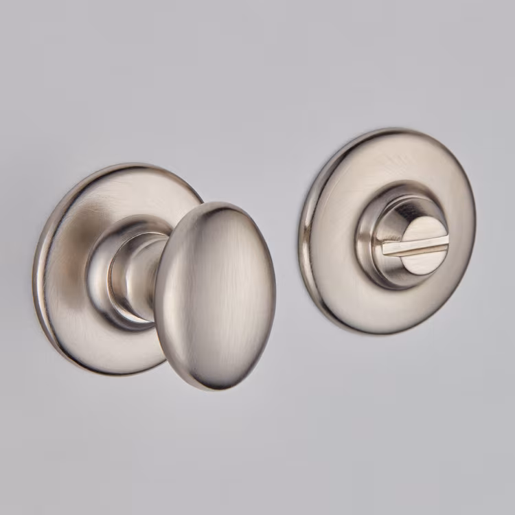 Oval Knob Turn And Release On Arc Rose