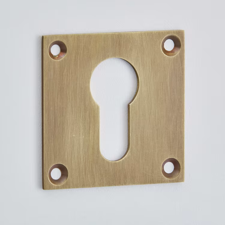 Square Escutcheon Euro Profile
