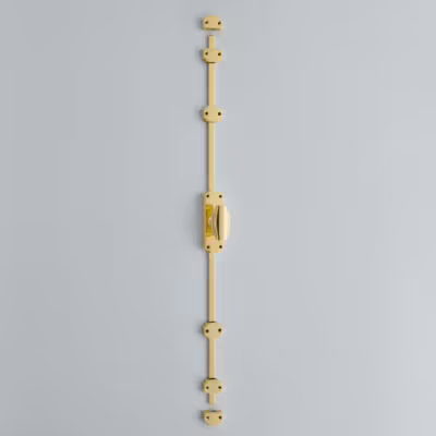 Espagnolette Bolt with Art Deco Knob