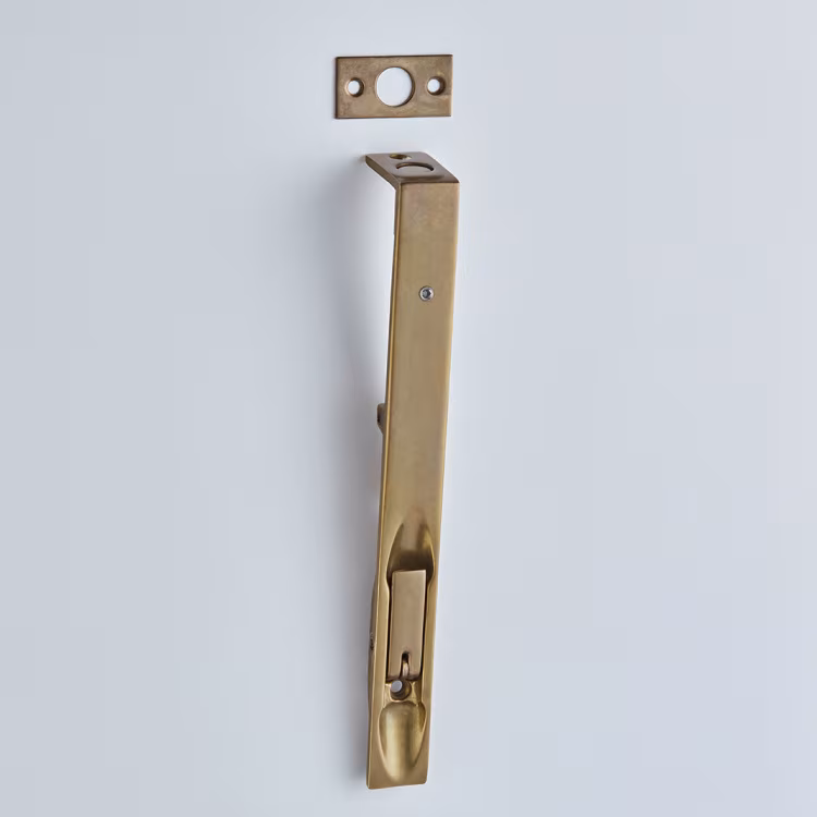 Lockable Lever Action Flush Bolt 6" x 3/4"