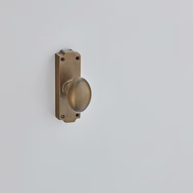 Espagnolette Bolt with Oval Knob