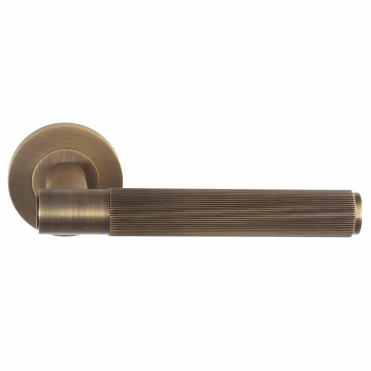 Spitfire Reeded Lever on Round Rose
