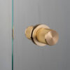 Door-knob_Fixed_Linear_Double-sided_Glass_brass_A1_Web