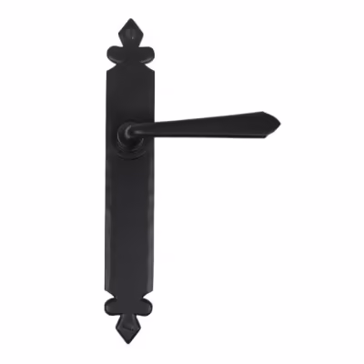 Black Cromwell Lever Latch Set - Image 1