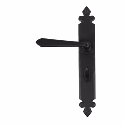 Black Cromwell Lever Bathroom Set