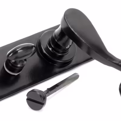 Black Monkeytail Lever Bathroom Set - Image 3