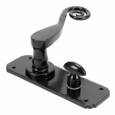 Black Monkeytail Lever Bathroom Set - Image 4