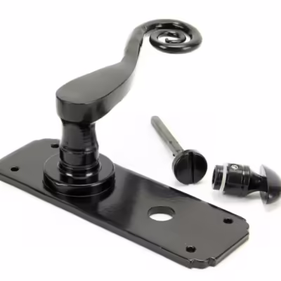Black Monkeytail Lever Bathroom Set - Image 5