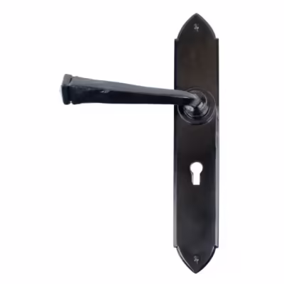 Black Gothic Lever Lock Set - Image 1