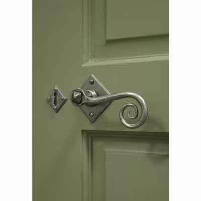 Pewter Monkeytail Lever Lock Set - Image 4