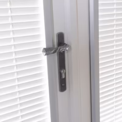 Pewter Narrow Lever Espag. Lock Set - Image 3