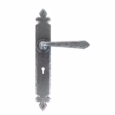Pewter Cromwell Lever Lock Set