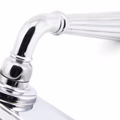 Polished Chrome Hinton Lever Latch Set - Image 3