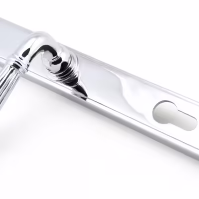 Polished Chrome Hinton Slimline Lever Espag. Lock Set - Image 3