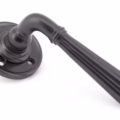 Aged Bronze Hinton Lever on Rose Set