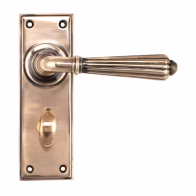 Polished Bronze Hinton Lever Bathroom Set