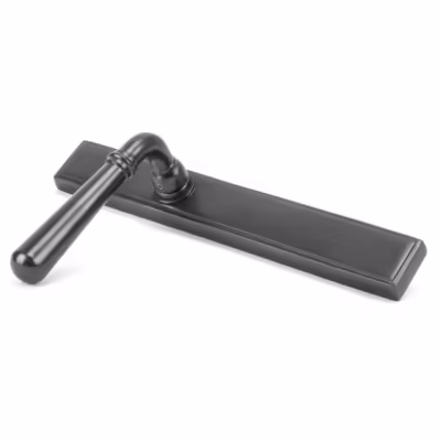 Aged Bronze Newbury Slimline Lever Latch Set - Image 3