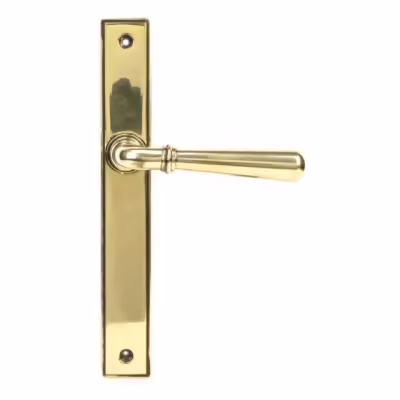 Aged Brass Newbury Slimline Lever Latch Set