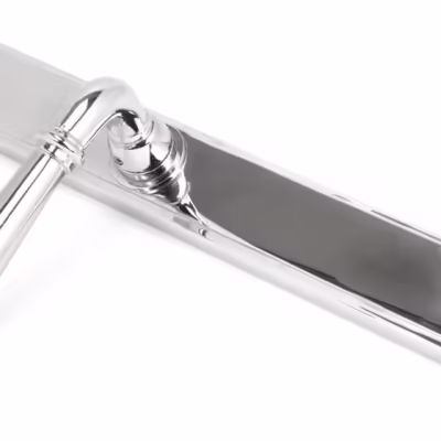 Polished Chrome Newbury Slimline Lever Latch Set - Image 3