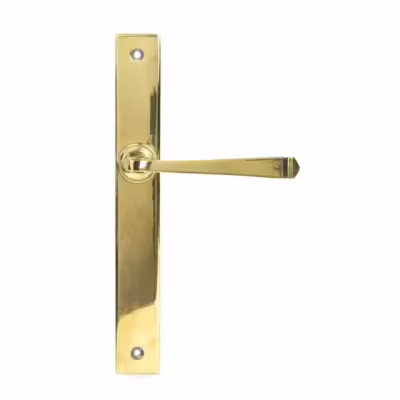 Aged Brass Avon Slimline Lever Latch Set
