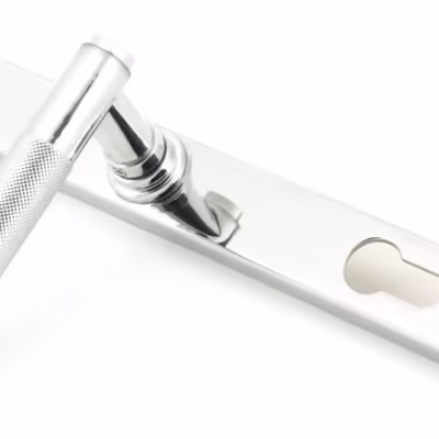 Polished Chrome Brompton Slimline Lever Espag. Lock Set - Image 3