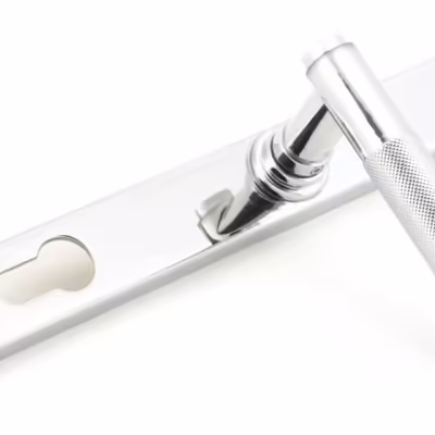 Polished Chrome Brompton Slimline Lever Espag. Lock Set - Image 4