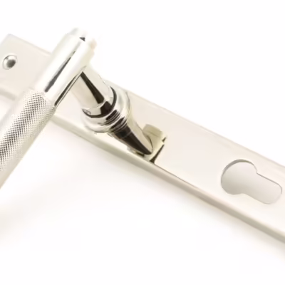 Polished Nickel Brompton Slimline Lever Espag. Lock Set - Image 3