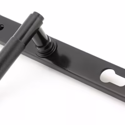 Black Brompton Slimline Lever Espag. Lock Set - Image 3