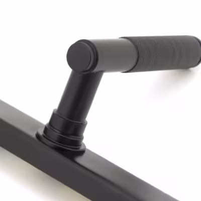 Matt Black Brompton Slimline Lever Espag. Lock Set - Image 5