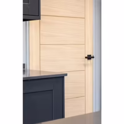 Matt Black Brompton Lever on Rose Set (Square) - Image 7