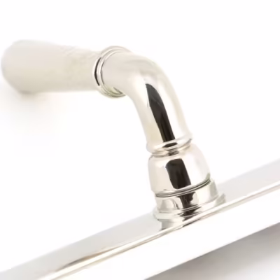 Polished Nickel Hammered Newbury Slimline Espag. Lock Set - Image 6