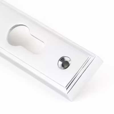 Polished Chrome Hammered Newbury Slimline Espag. Lock Set - Image 6