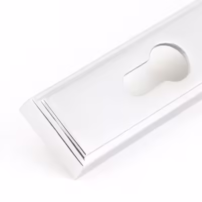 Polished Chrome Hammered Newbury Slimline Espag. Lock Set - Image 7