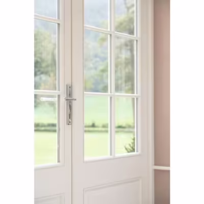 Polished Chrome Hammered Newbury Slimline Espag. Lock Set - Image 10
