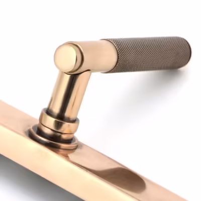 Polished Bronze Brompton Slimline Espag. Lock Set - Image 5