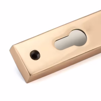 Polished Bronze Brompton Slimline Espag. Lock Set - Image 6